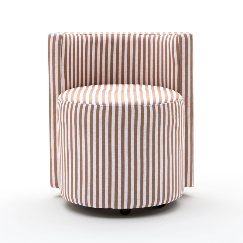 Chaise de bureau Alyssa Curry, Jaune