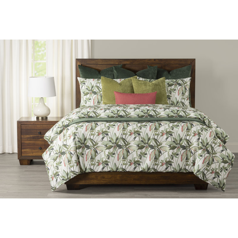 Desert Palm Duvet Cover & Insert Set, California King Duvet Cover + 2 King Shams