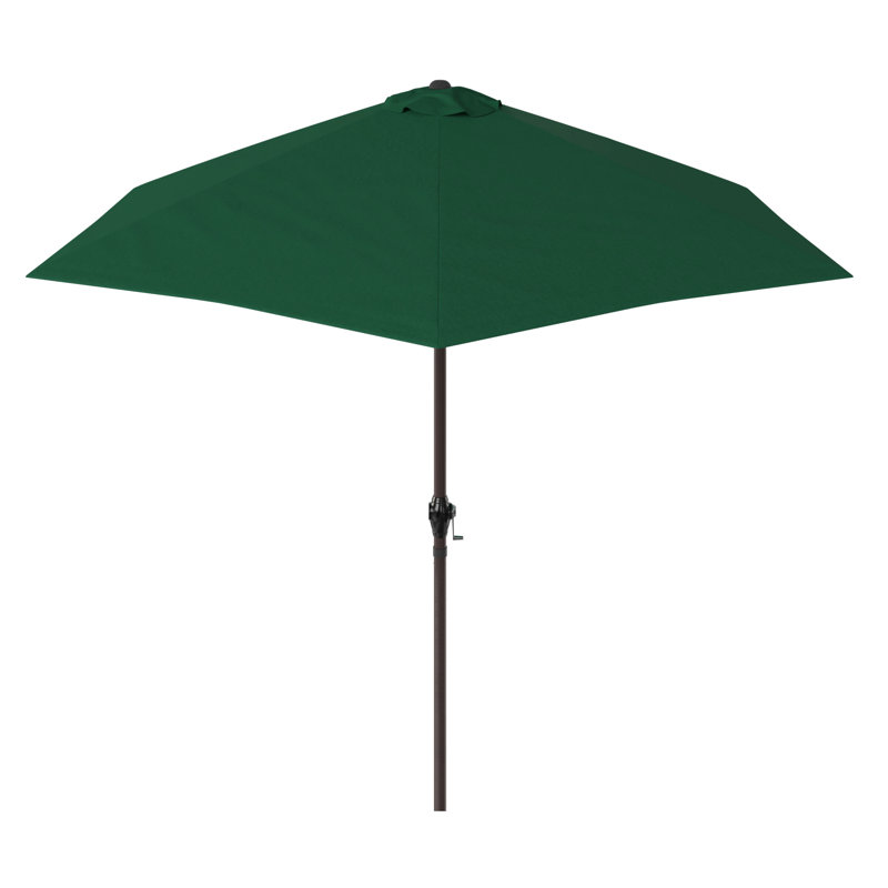 Parasol de marché 9 pi Astraea, Vert chasseur - polyester