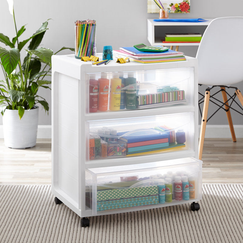 3 Drawer Storage Drawer