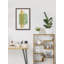 Line In Between Greens - Single Picture Frame Painting-41365510