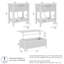 Ensemble de tables basses et de tables de bout Bush-1125425991