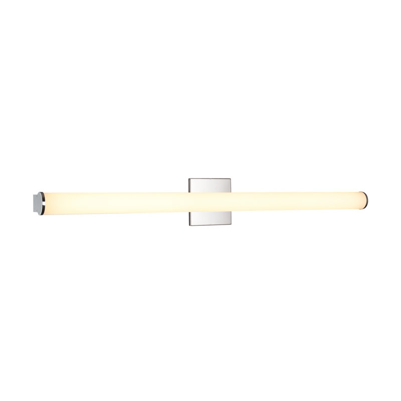 Olsson Modern Silver LED Vanity Light, 3" H x 34. 8" W x 2" D