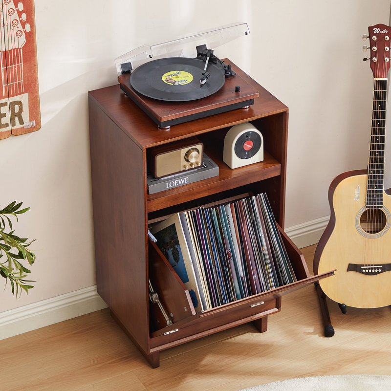 Solid Wood 34.05 " H Dowel Rack, Walnut