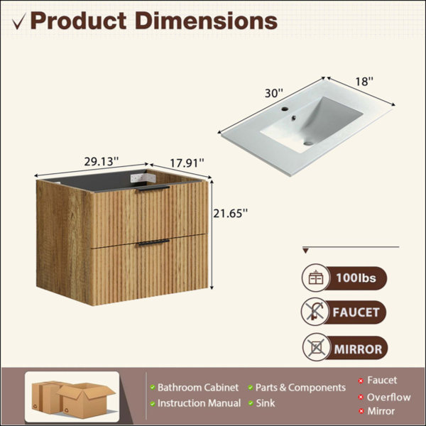Dimensions du produit
