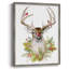 «Holiday Deer Collection B», reproduction encadrée - bois massif-525575599