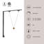 Faria Double 3-in Gold dimmable LED Trilo Wall Kit-1128848376
