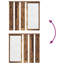 Wall-Mounted Coat Rack 84 X 10 X 80 Cm Engineered Wood-1559449646