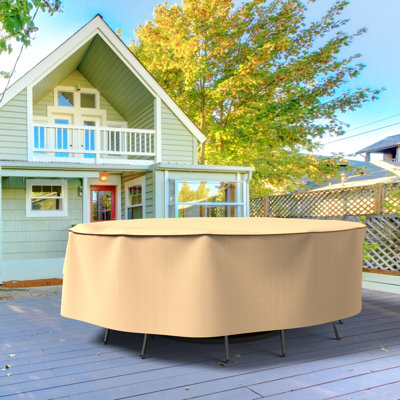 Ivan Oval Patio Table & Chairs Set Cover