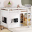 Lit mezzanine pour enfants avec tableau coulissant-484275664-484275670