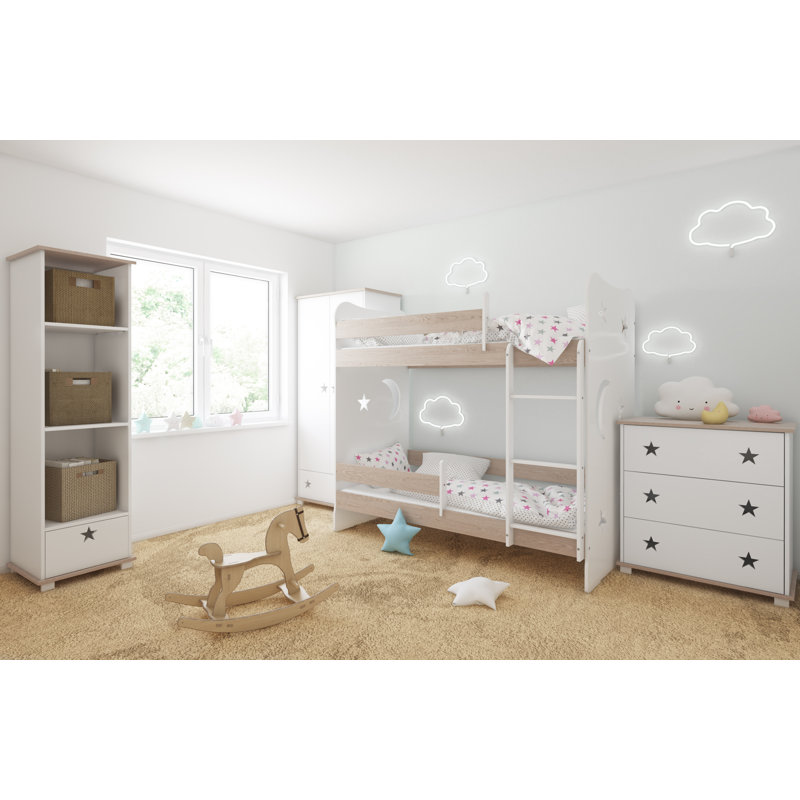 Mikula Kids Bunk Bed, 80 x 180 cm, Without Drawer, Experience