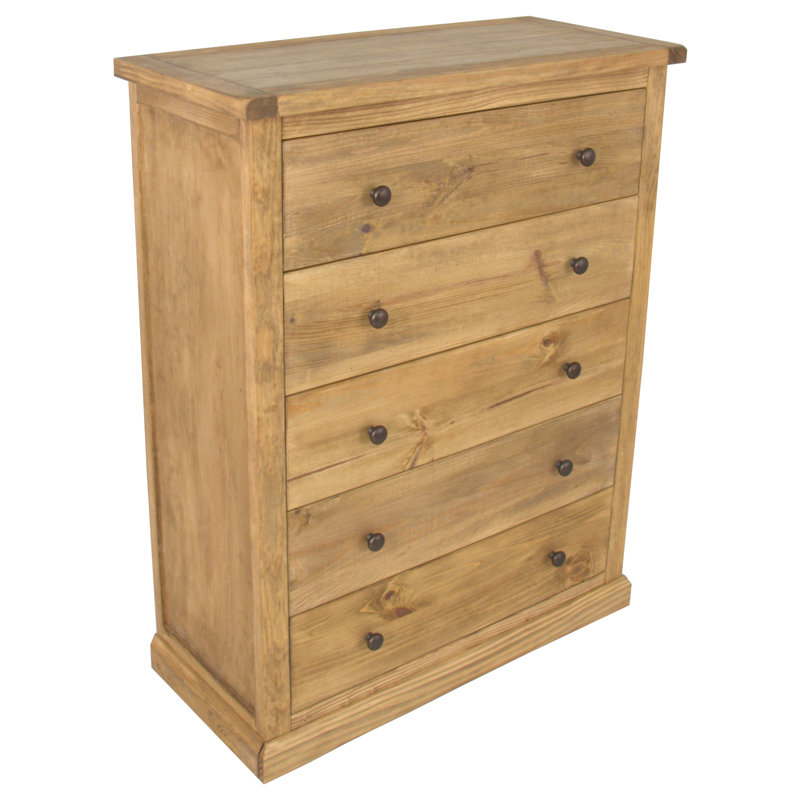 90cm W 5 - Drawer Chest of Drawers