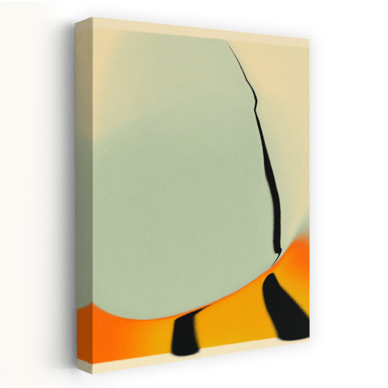 Art contemporain contemporain abstrait minimaliste, H 18 po x l 12 po