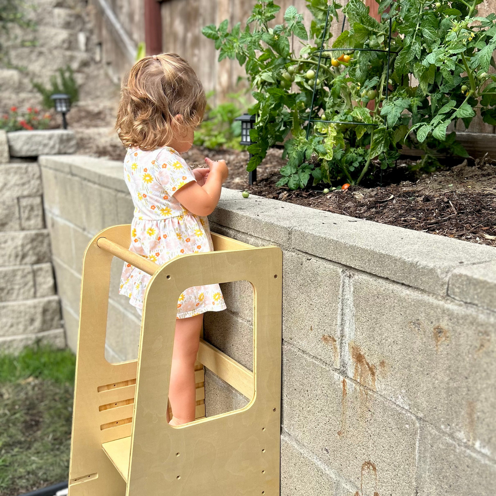 Toddler Time Toddler Tower, Natural