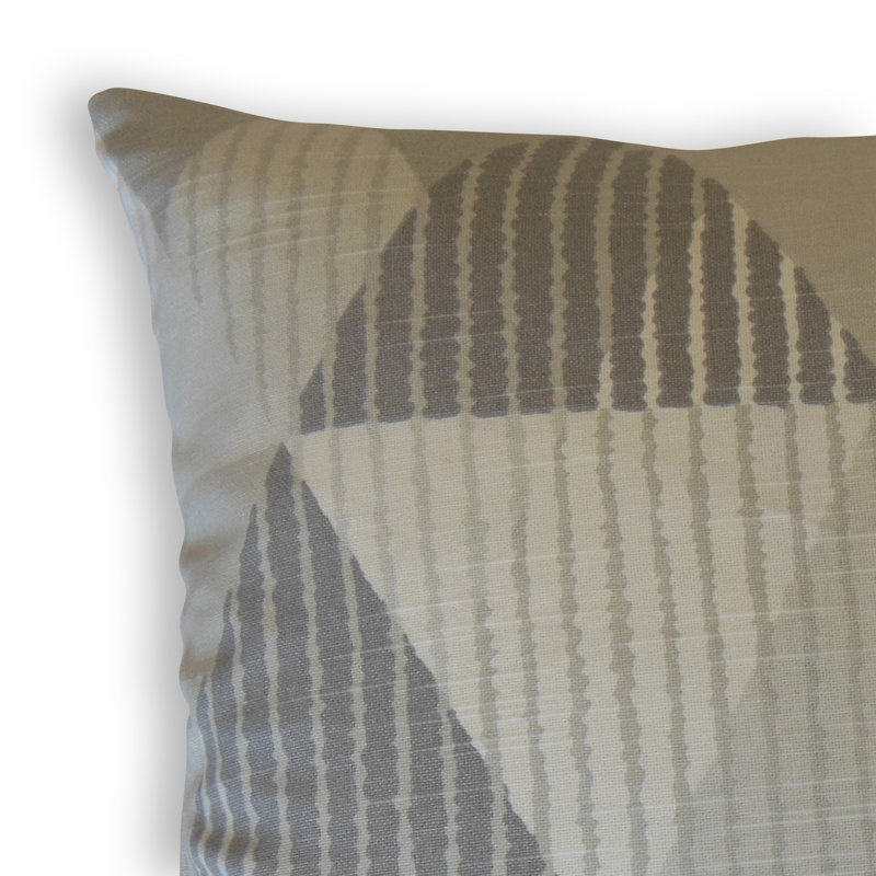 Coussin en coton Roseanne, Hauteur (24 po) x largeur (24 po)