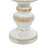 8.10'' H Wood Tabletop Candlestick