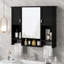 Armoire de rangement murale moderne pour salle de bain