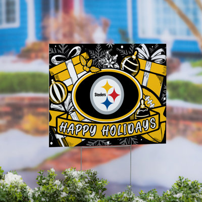 Enseigne de cour Pittsburgh Steelers, Fête