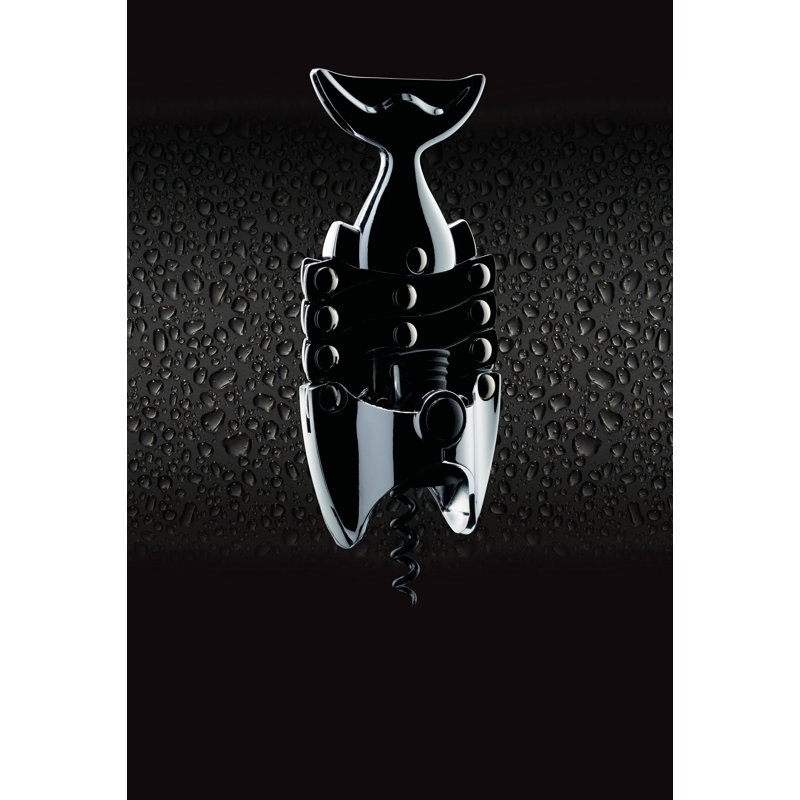 Silver Stainless Steel Corkscrew