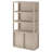 Savin 67.5"H 5-Tier MDF Tall Rectangular Bookcase in Alder White-111461615