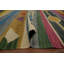 Tapis kilim à rayures audacieuses 10 x 10 pour un look moderne et coloré