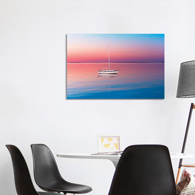 Lakescape VI by James McLoughlin - Wrapped Canvas Print