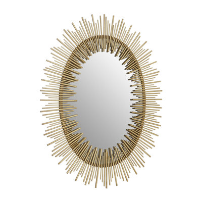 Besaw Metal Flat Wall Mirror