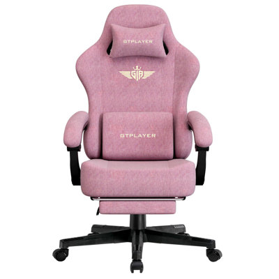 GTPLAYER GAMING CHAIR Adjustable Reclining Ergonomic Swiveling PC & Racing Game Chair