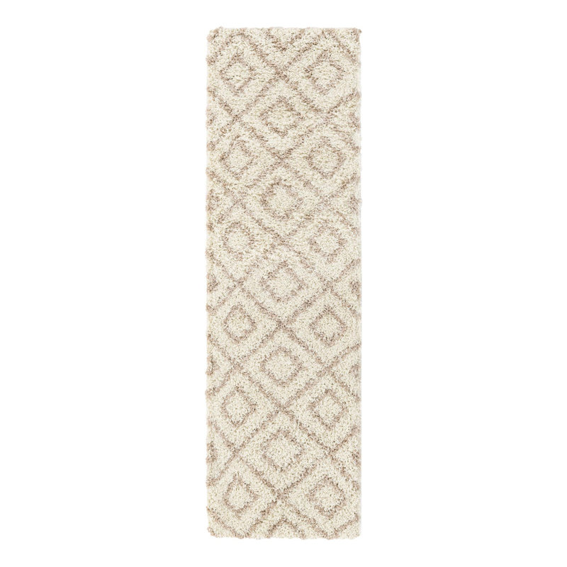 Geometric Indoor Rug, Runner 2' x 7'