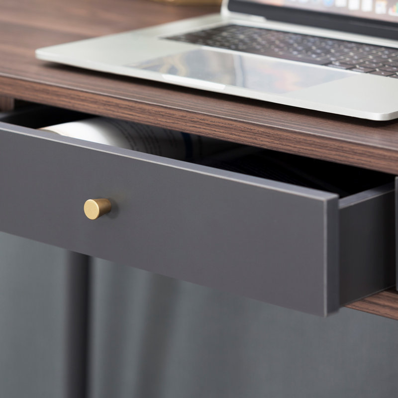 Bureau Birkley, Noyer / gris