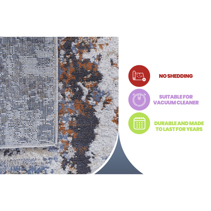 Modern Fashion Rugs, Runner 2'2" x 8'