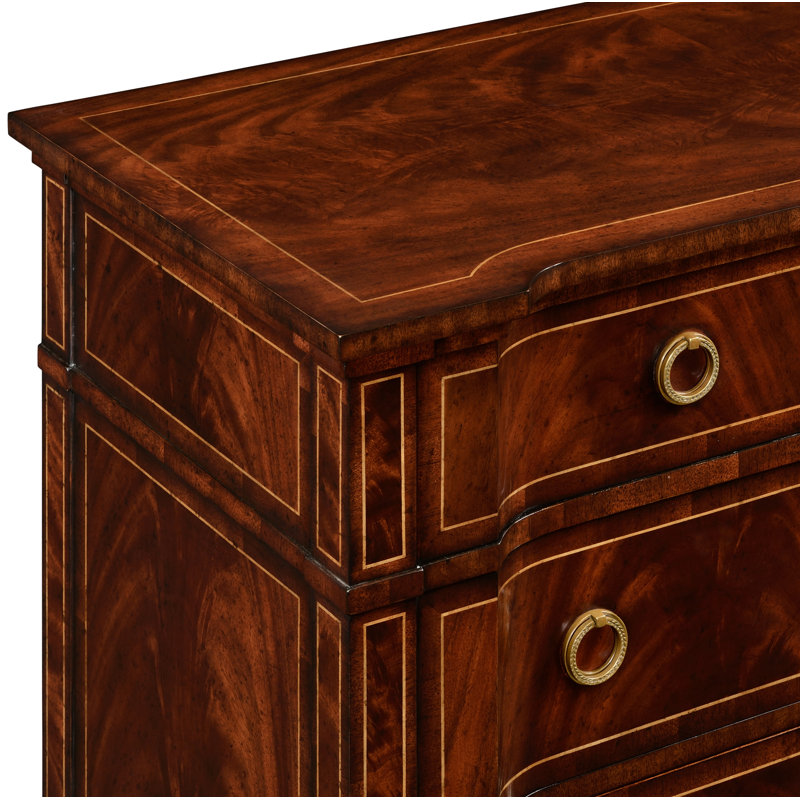 Regency Solid Wood Accent Chest, Medium Antique Mahogany