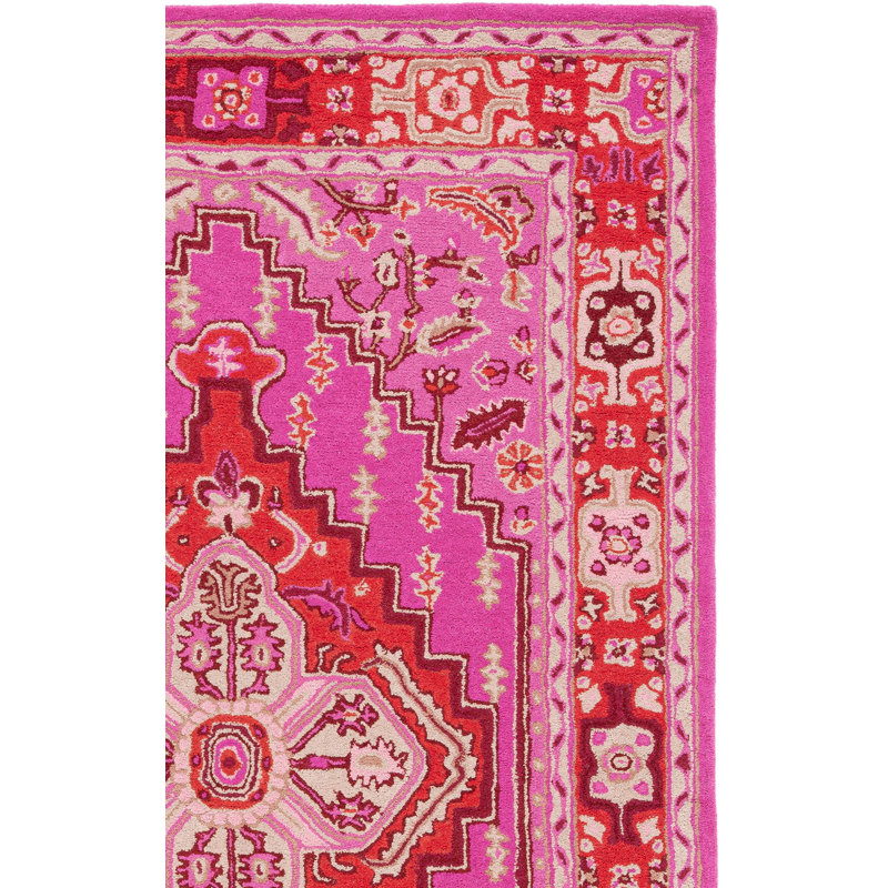 Tapis oriental en laine touffeté à la main Blokzijl, Rectangle 2 pi x 3 pi