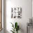 Jeni Modern Glass Decorative Table Clock