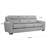 Barton Leather Sofa & Loveseat Set, Taupe