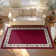 Alminus Symphony Brick Floral Area Rug