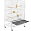 Cage en métal avec roulettes H 52 po Sevigny-96588439