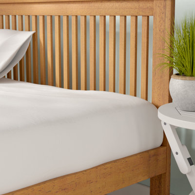 Soft Microfiber Fitted Sheet - Basics by Wayfair™