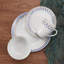 Starburst Blue 32-Piece Porcelain Dinnerware Set, Service for 8