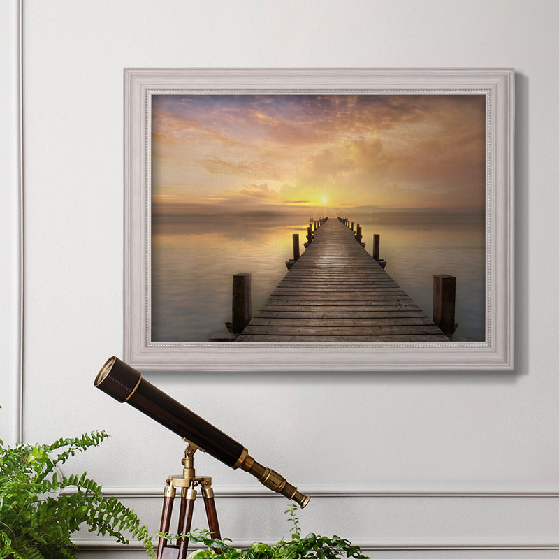 Edgecumbe Comfort Bay, reproduction d'art sur toile, H 23 po x l 32 po x P 2,5 po