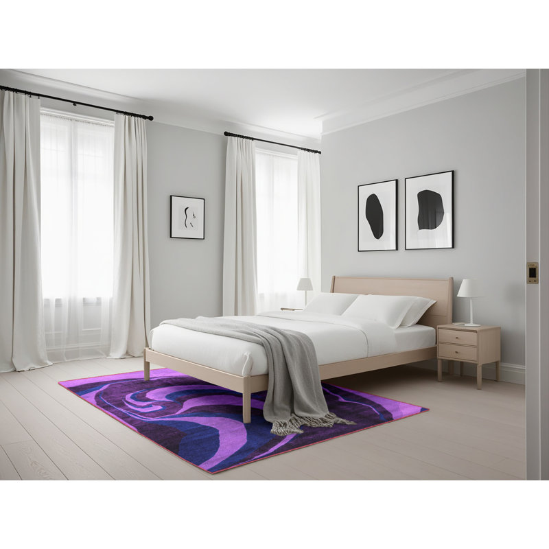 Abstract Indoor Rug, Rectangle 5' x 7'