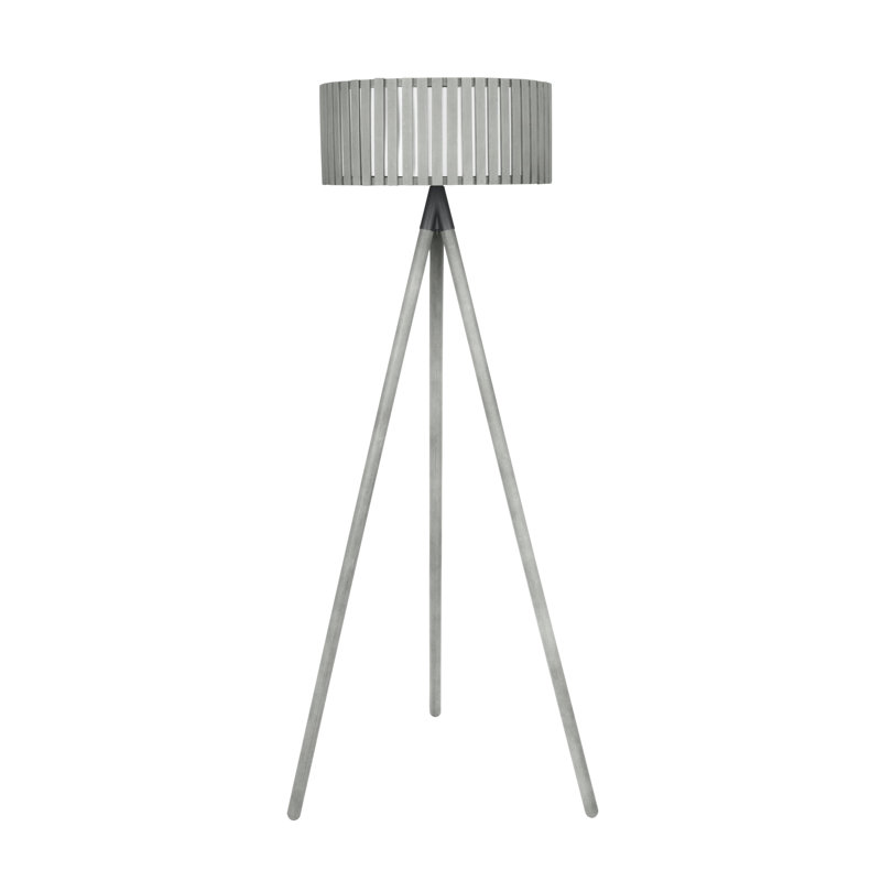 Rabanne Tripod Floor Lamp, Antique
