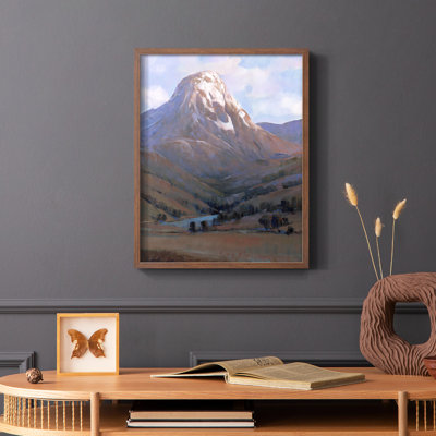 «Epic I», reproduction encadrée - bois massif