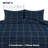 Martex Solid Color Reversible Comforter and Sham Bedding Set Super Soft Brushed Fabric-113386939-113386944