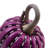 Plum Piped Pumpkin Decorative Accent