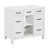 White is out of stock selected