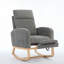 Chaise berçante élégante pour bébé avec éponge haute densité de conception ergonomique et structure robuste pour le confort et la détente-250847288