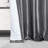 Onecre Grommet Faux Silk Blackout Curtains - Single Panel Drapes (1 Panel)-584156455-584156451