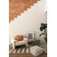 Square Cushion Lines Ochre