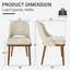 Two-tier solid wood upholstered side chair-910019276-921846684-910019279